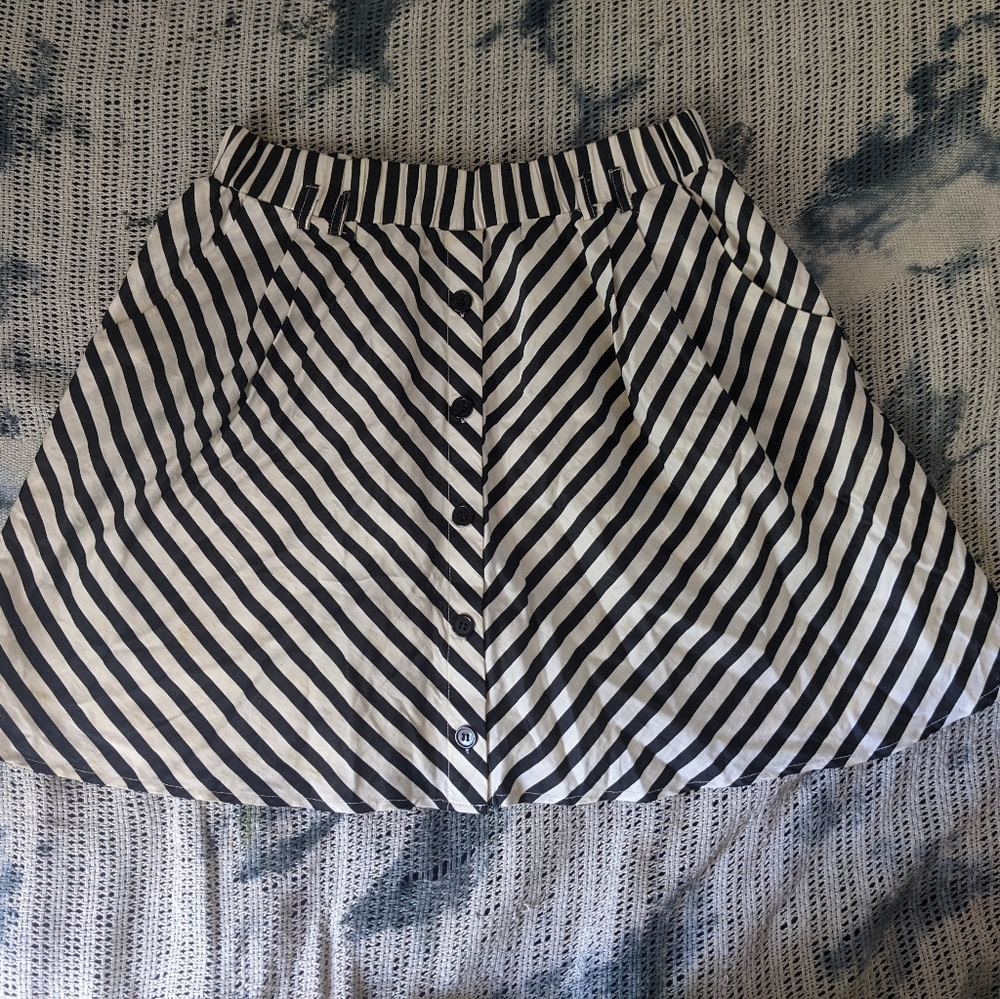 Striped Forever 21 Skirt